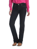 Mid Rise Boot Cut Riding Jean Q708