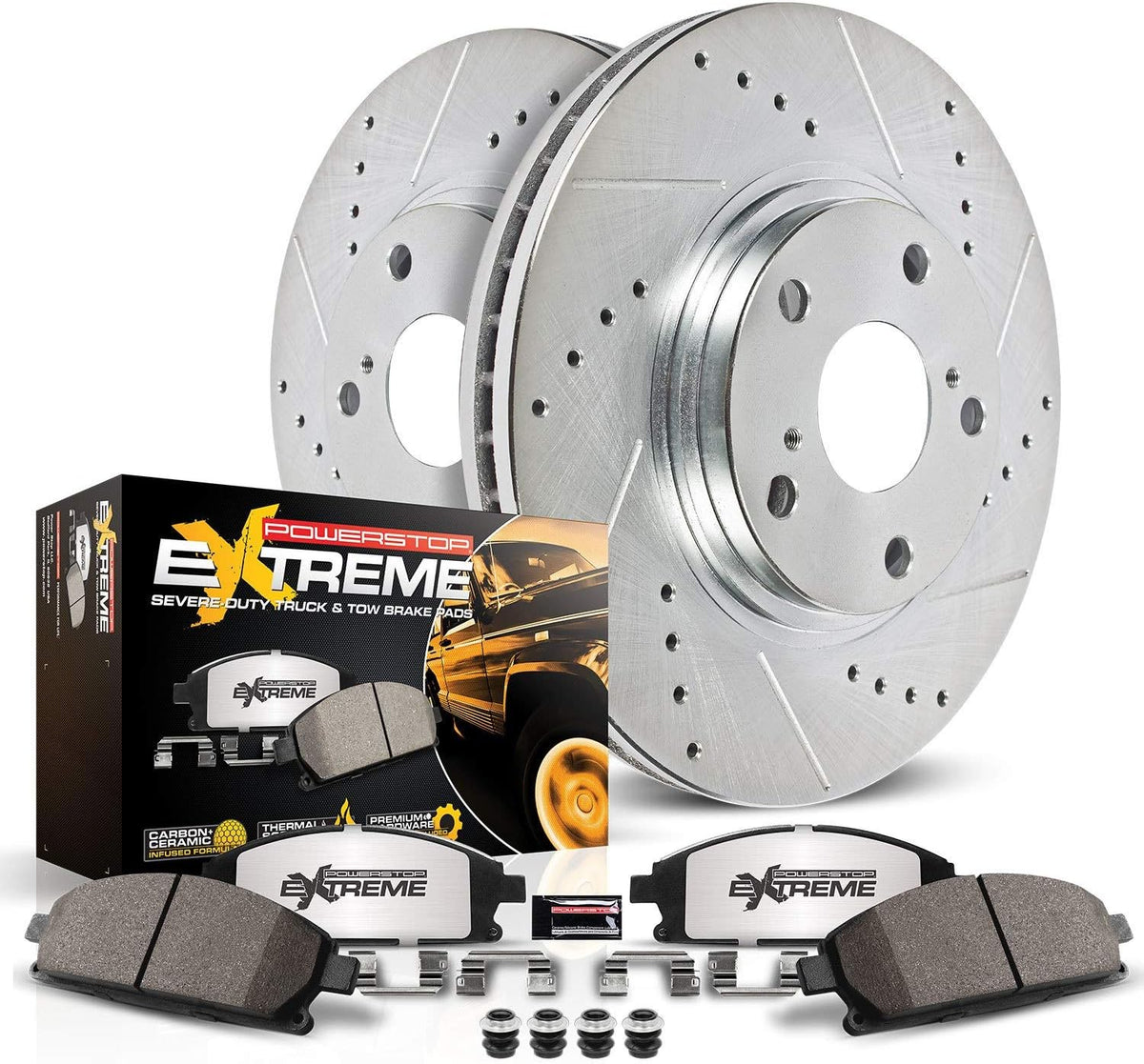 Rear Carbon Fiber Ceramic Brake Kit F944898