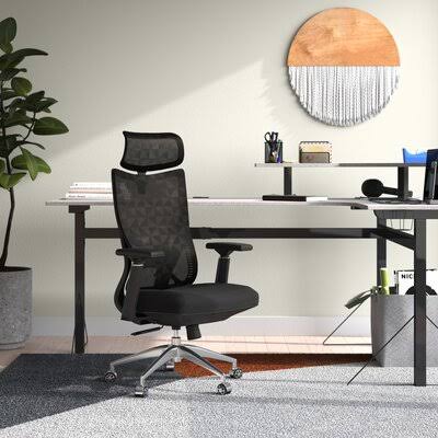 Black Ergonomic Task Chair F77405