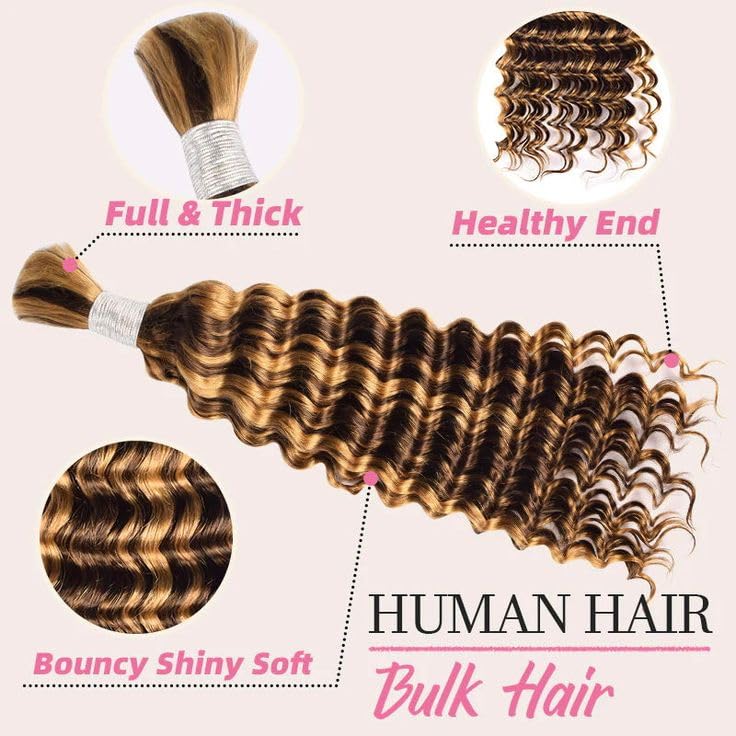 Deep Wave 100% Unprocessed Brazilian Virgin Human Hair 1 Bundle 100g I431272