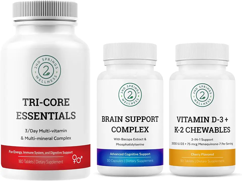 Vitamin D3 + K2 Brain Support Complex K598009