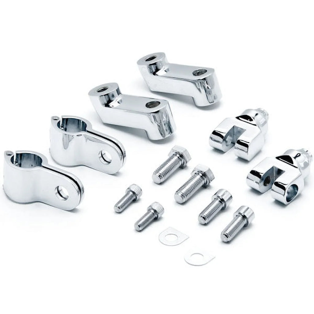 Chrome Engine Guard Foot Peg Clamps I71890