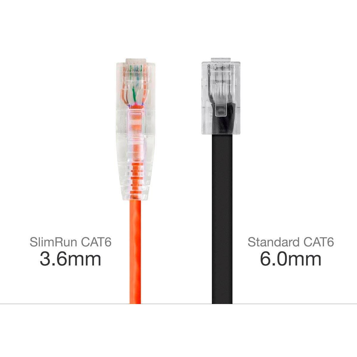Orange Snagless RJ45 Cat6 Ethernet Patch Cable 50 Feet M799