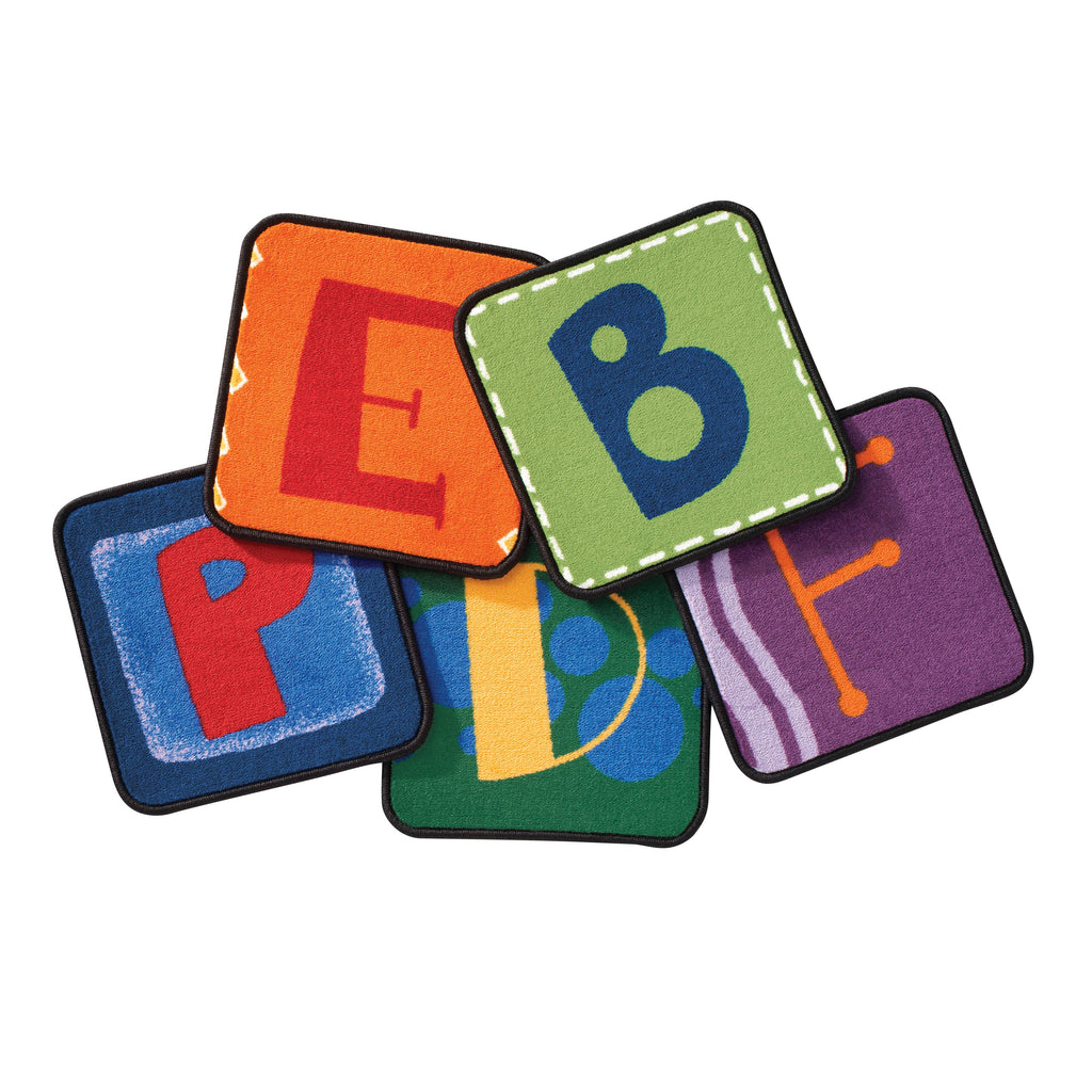 Set of 26 Alphabet Carpet Squares O83796