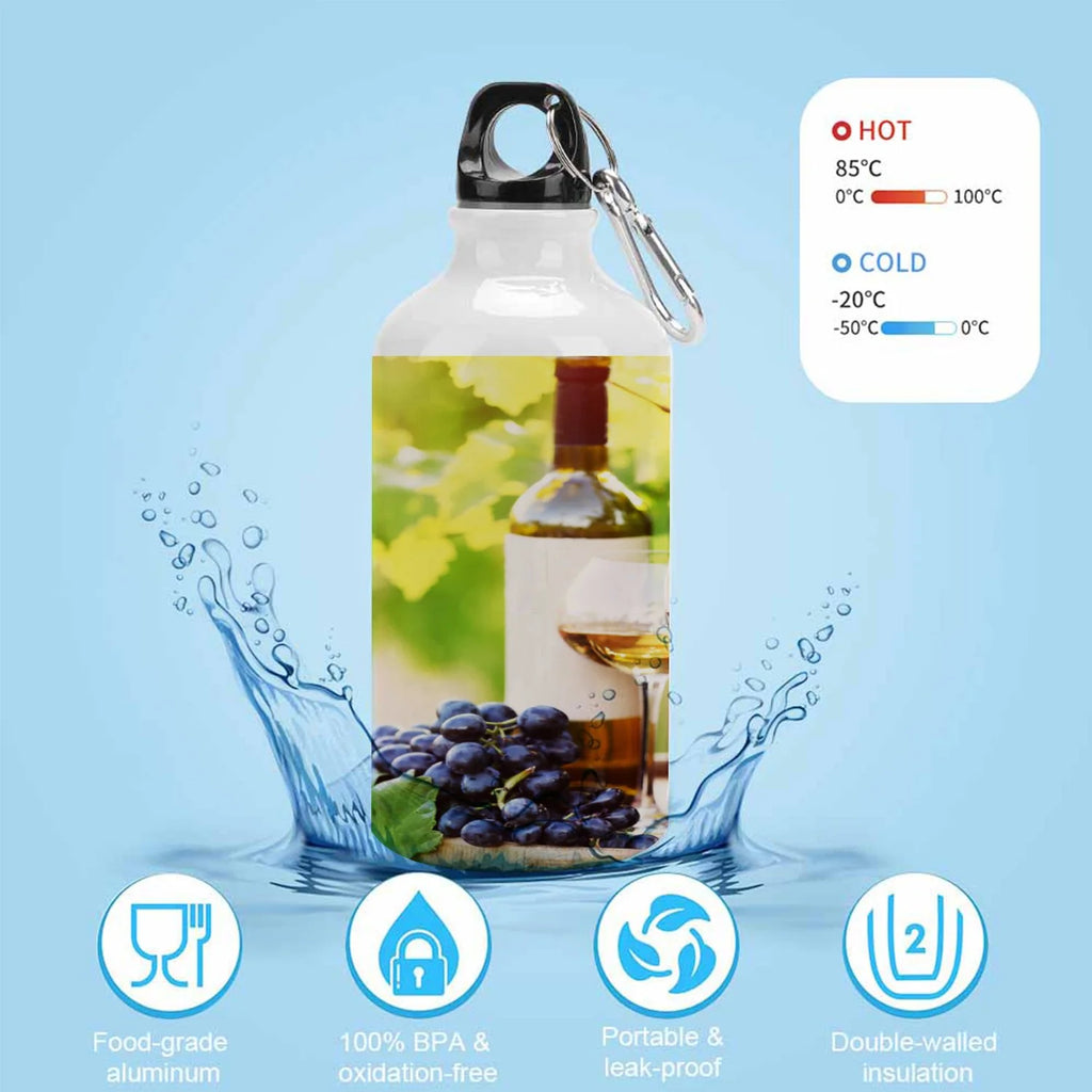 400ml Sport Aluminum Water Bottle with Twist Cap C697