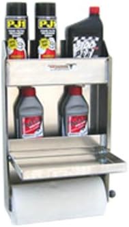 Silver Pack of 2 Aluminum Work Station Storage Cabinet A18565