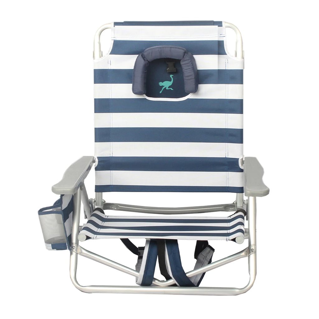 Stripped Blue Beach Chair J192