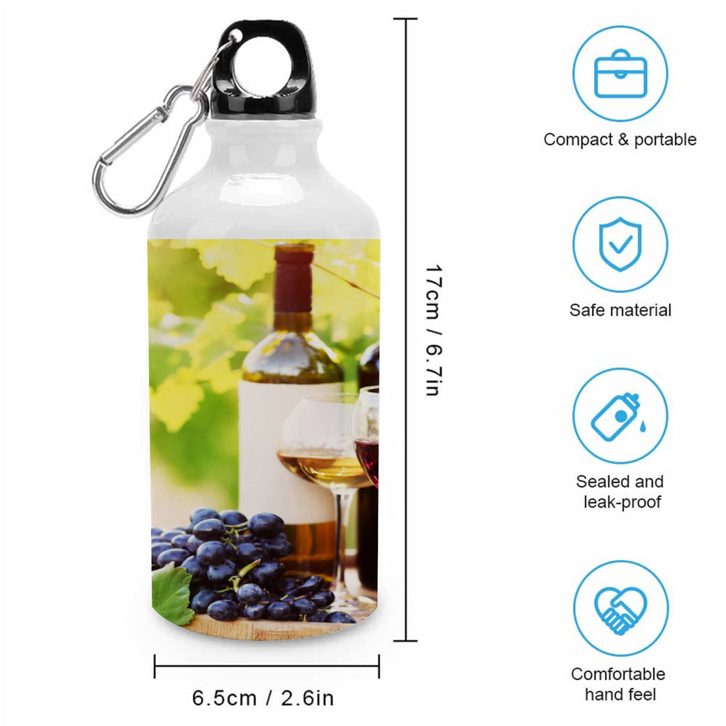 400ml Sport Aluminum Water Bottle with Twist Cap C697
