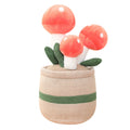 Mushrooms Simulation Potted Plush Toy Doll Plant Indoor Decoration L9955