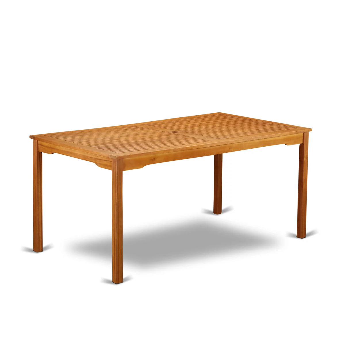 Rectangular Wood Patio Dining Table I942296