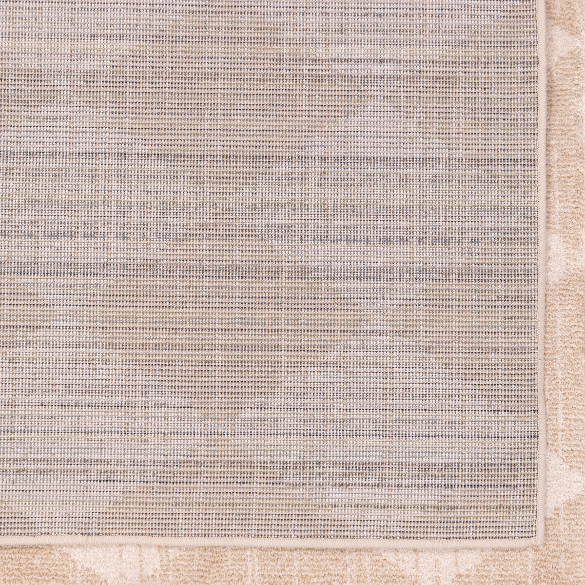 Beige Geometric Area Rug S344341