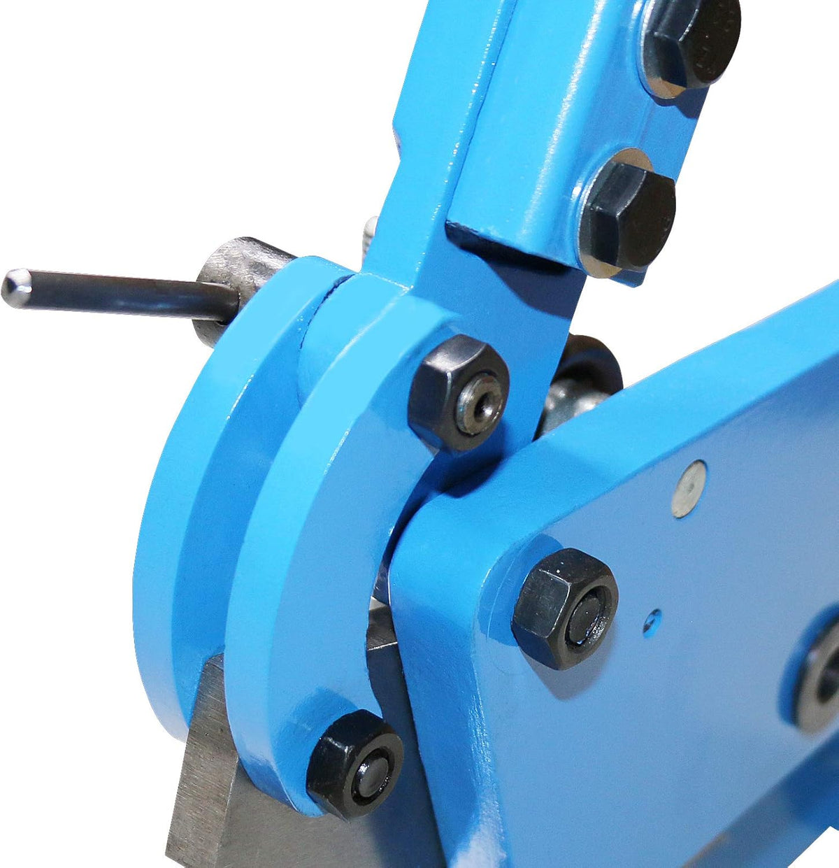 Hand Plate Shear, Manual Metal Cutter, Cutting Thickness 6mm Max, Benchtop for Carbon Steel Plates B8785