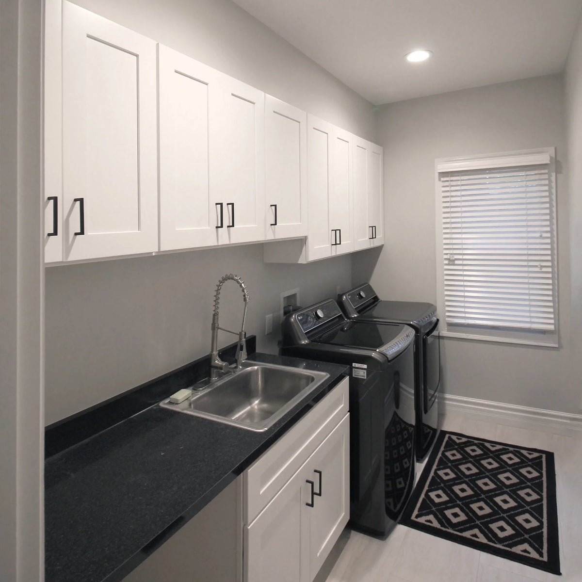 White Shaker Tall Wall Kitchen Cabinet 30x24x12 X824014