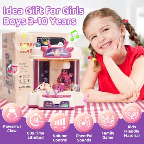 Mini Claw Machine with Sound H5602