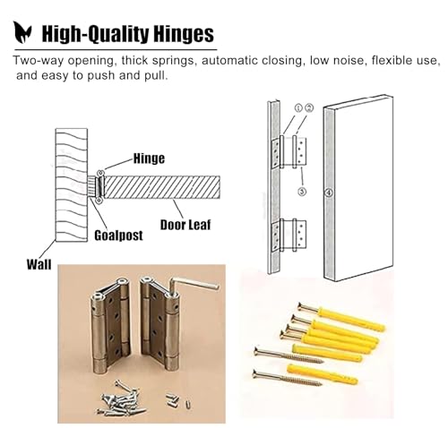 Wooden Swinging Door, W140xH90cm S206316