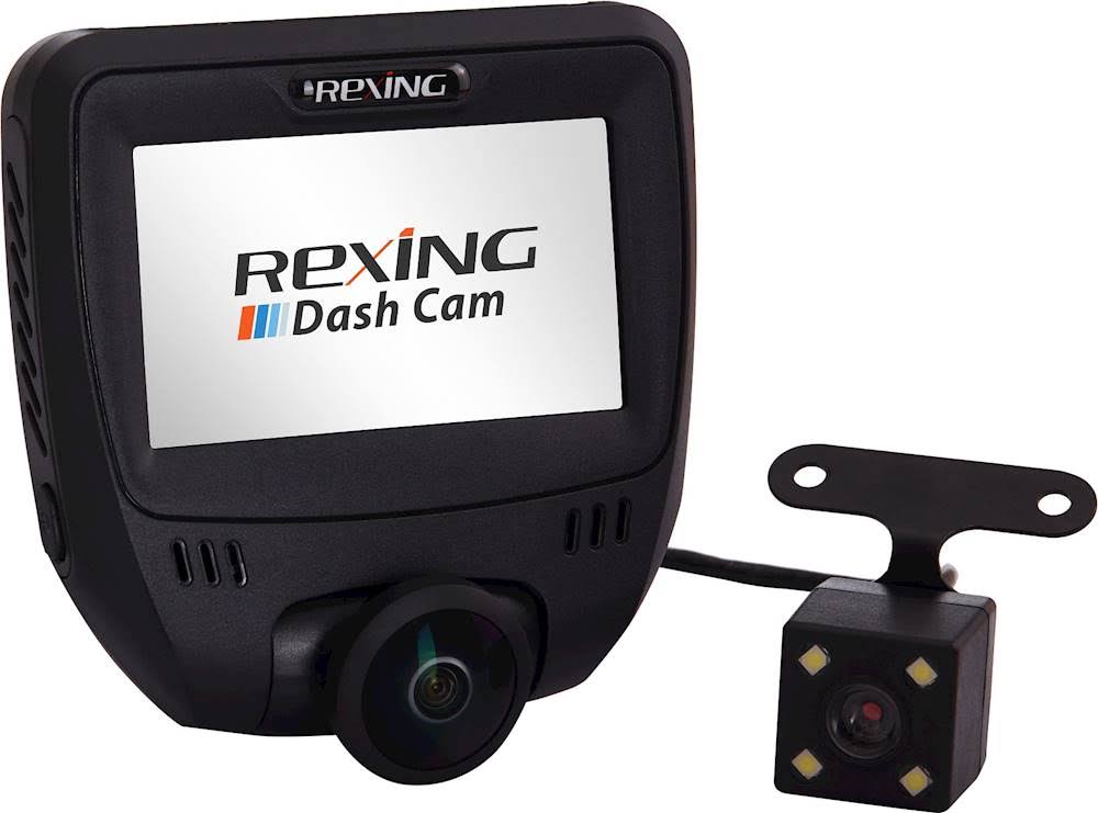 Black Front and Rear Dash Cam A679541