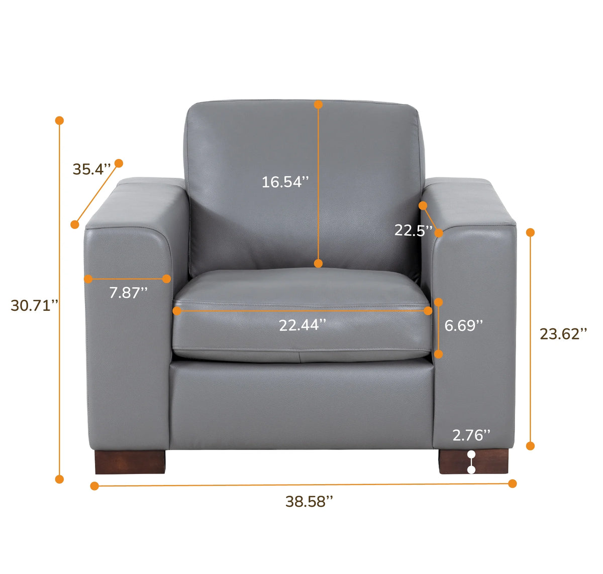 Gray Chair O197