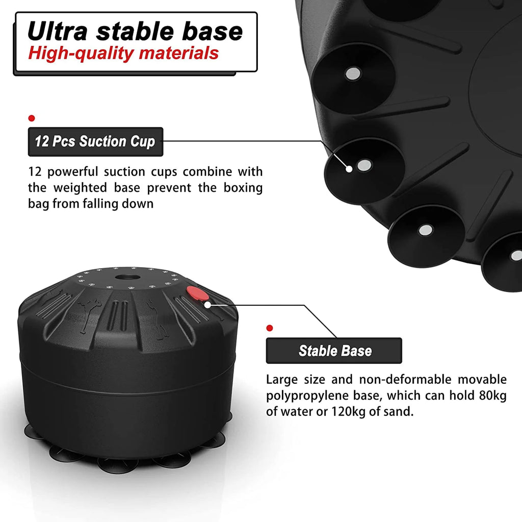 Punching Bag with Boxing Gloves A385146