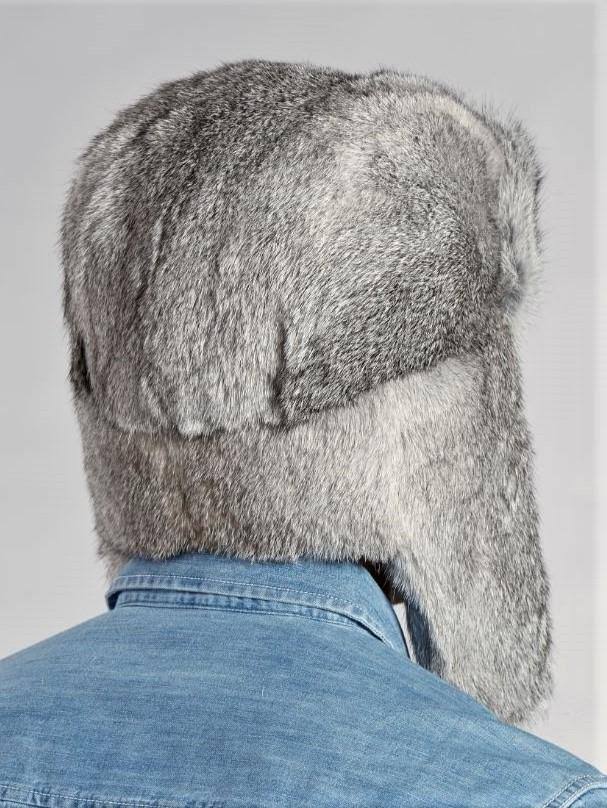 Grey Trapper Hat J4113