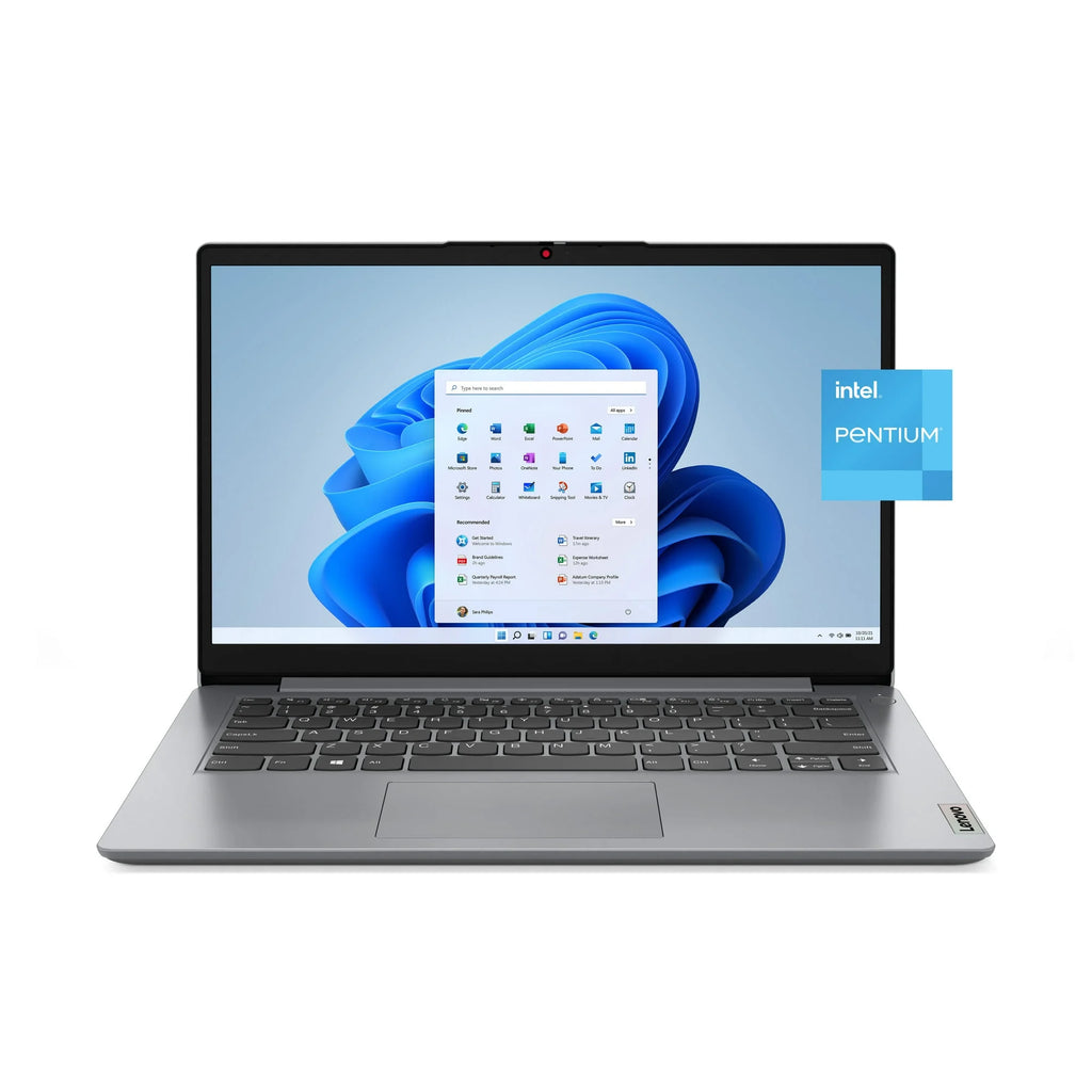 14.0" Laptop, Intel Celeron N4020, 4GB RAM, 64GB eMMC Storage, Cloud Grey O7676