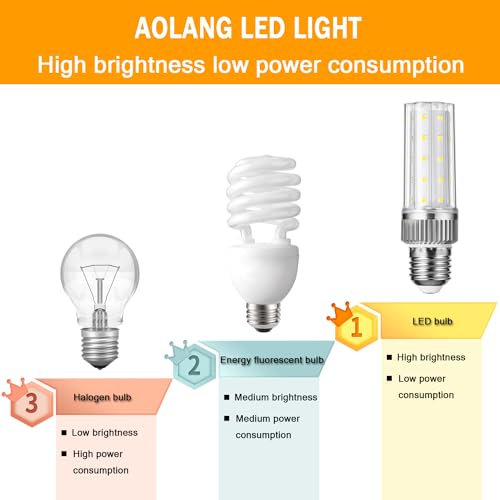 E12 LED Candelabra Bulbs, 150 Watt Equivalent, Daylight White 6000K, Non-Dimmable (4 Pack) V5081