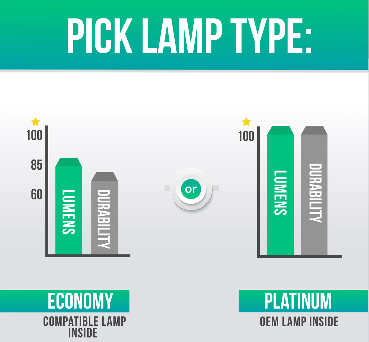 Bulb for TV Lamp L81455