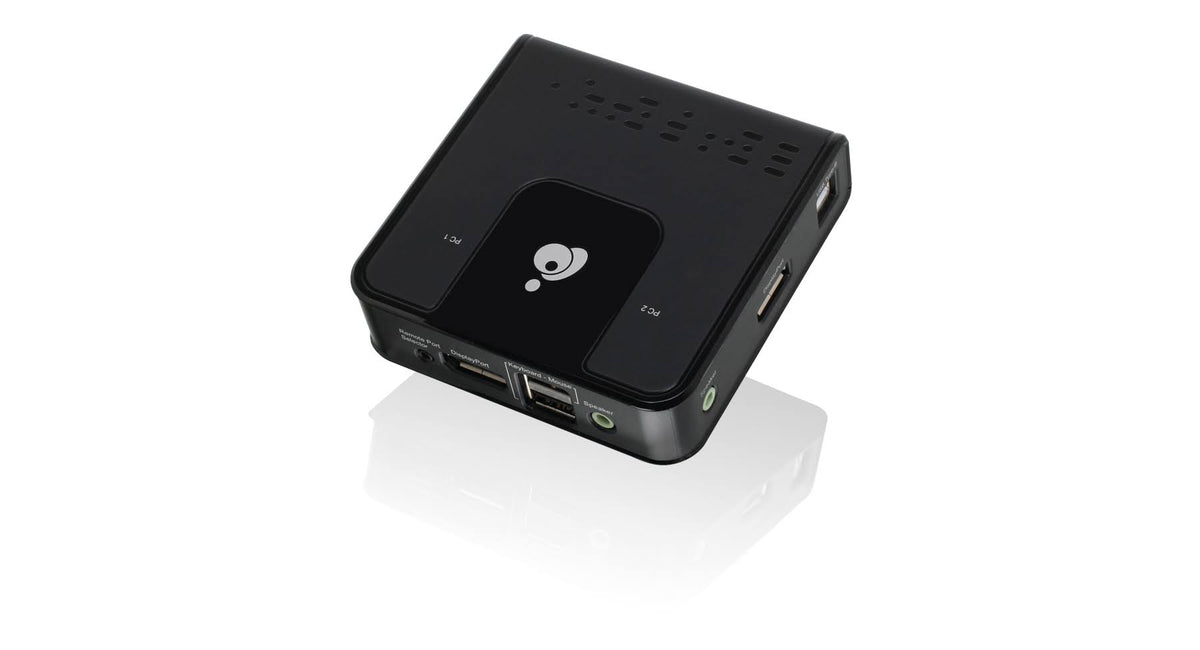 4K DisplayPort KVM Switch with Audio Cables Included, 2 KVM Ports P40742