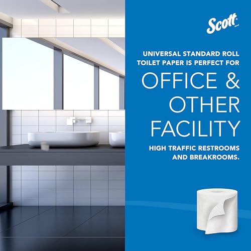 100% Recycled Fiber 2-Ply White Toilet Paper O695135