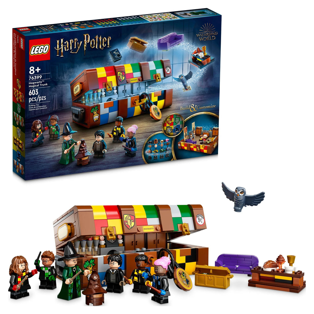 Customizable Toy Luggage Set with Minifigures D230