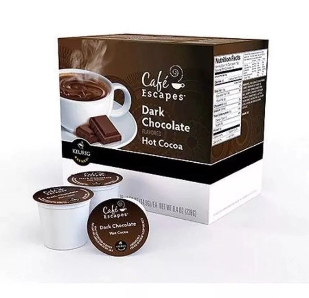 Dark Chocolate Hot Cocoa 48 count K cups M3549
