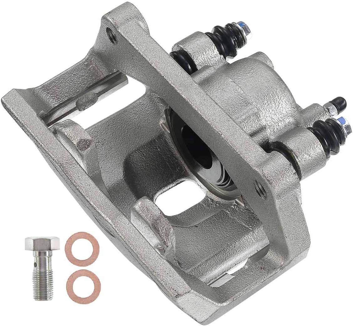 Disc Brake Caliper Assembly with Bracket Rear Left and Right 2-PC A5058