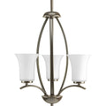 3-Light Foyer Antique Bronze P404