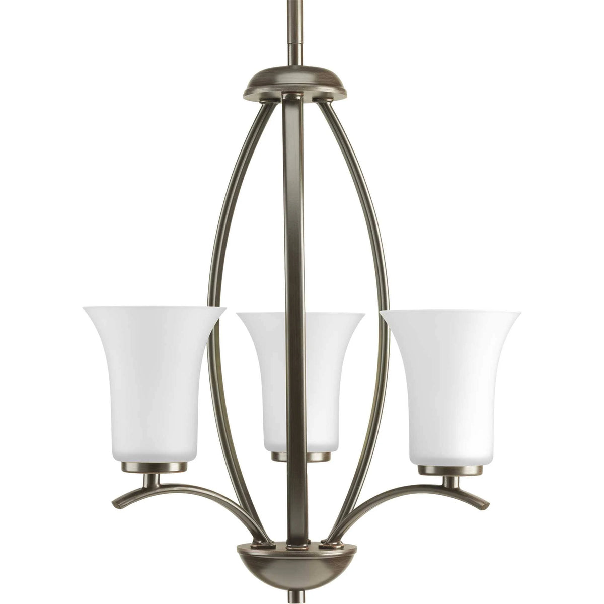 3-Light Foyer Antique Bronze P404