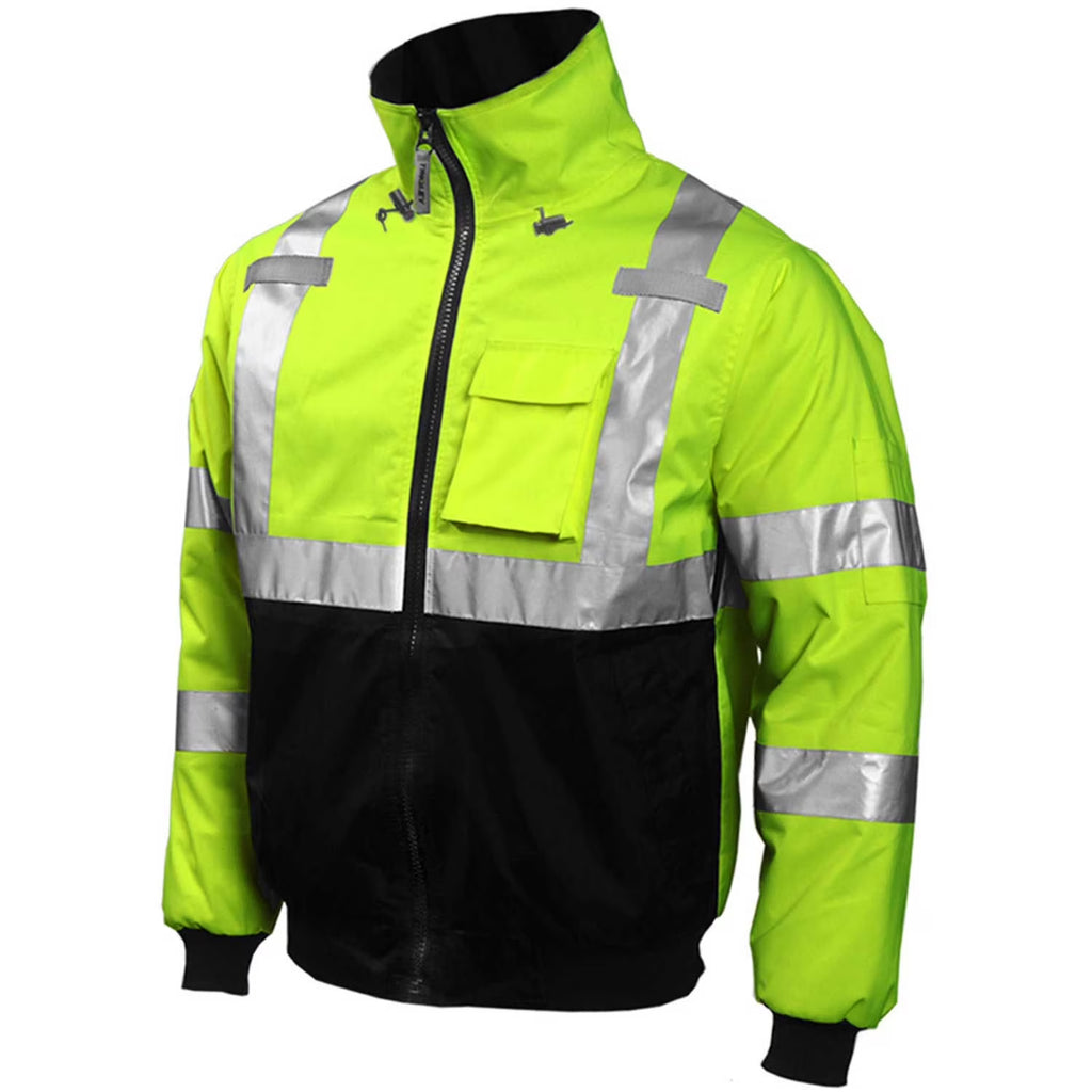 Lime Bomber Jacket - 2XL V822