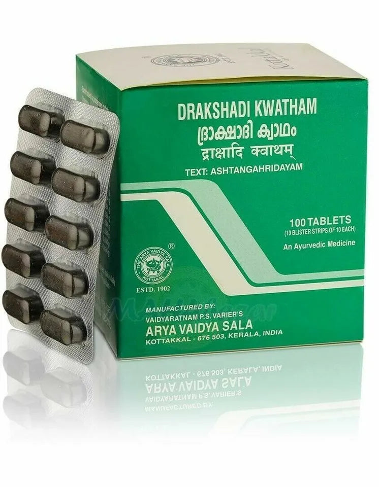 Kottakkal Drakshadi Kwatham 100 Tablets T42666