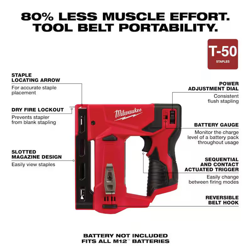 12V Cordless Rotary Tool with 3/8 in. Crown Stapler and 6.0 Ah Battery Pack V302