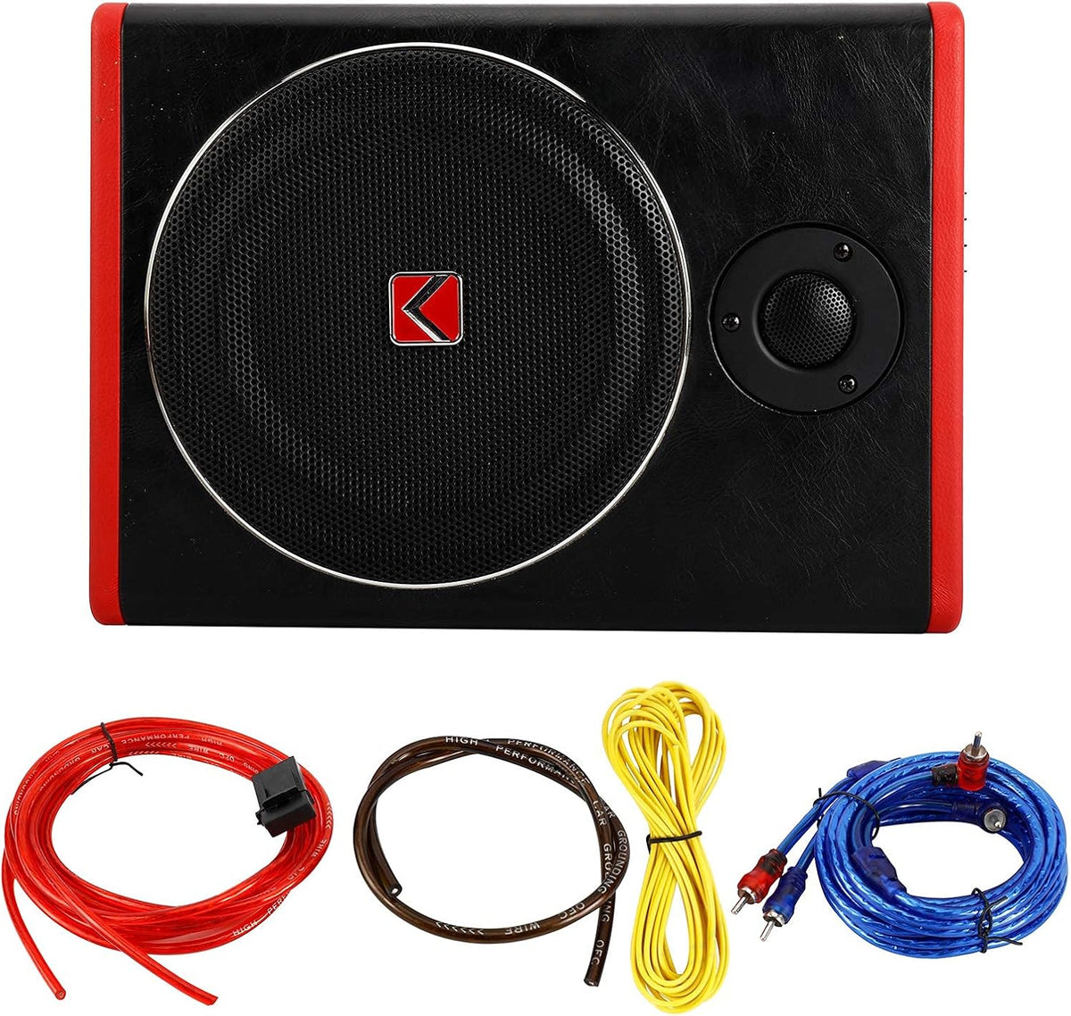 8" Car Under-Seat Subwoofer Power Amplifier Bass Speaker Pack of 2 R31393