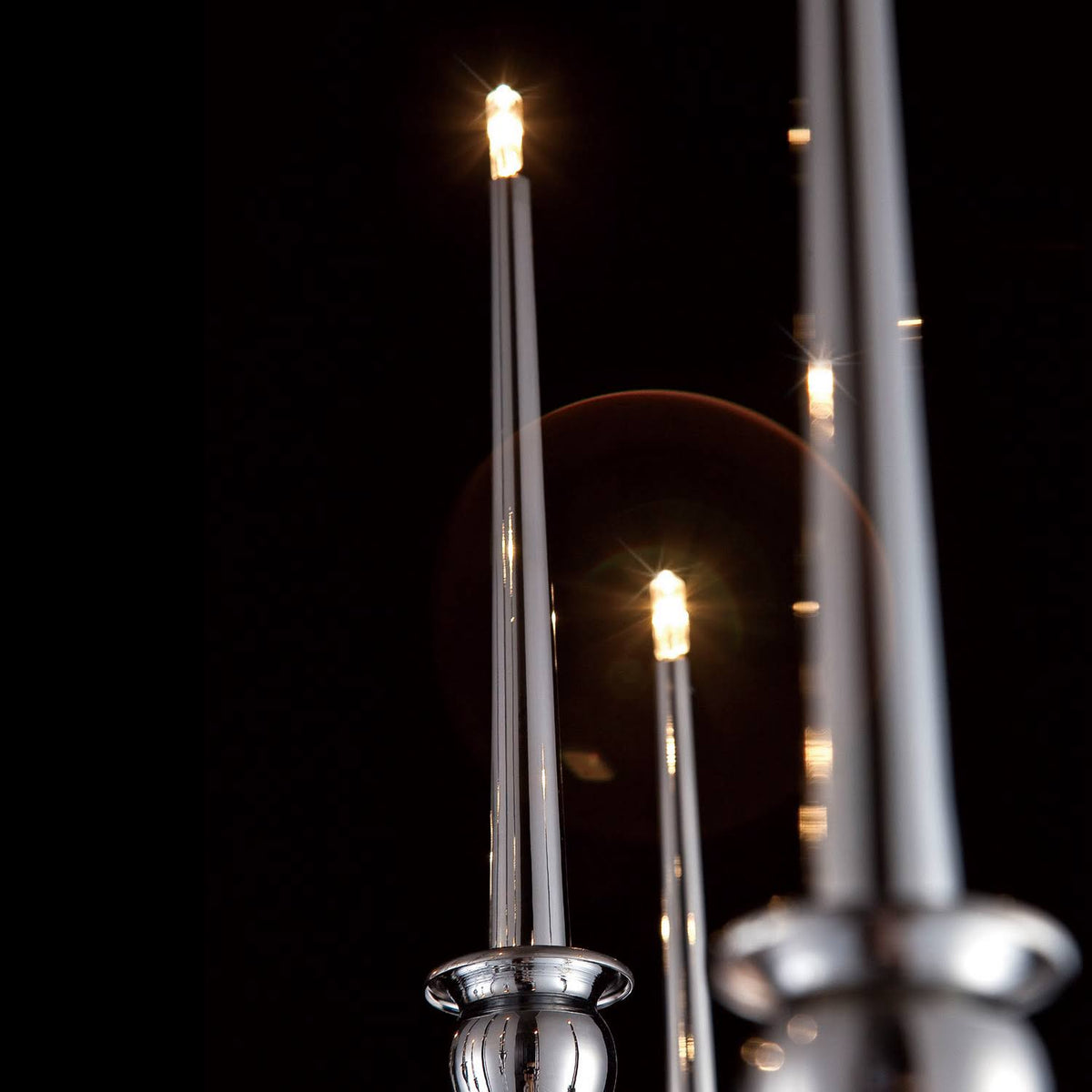 Chrome 3 Light Mini Chandelier Q312