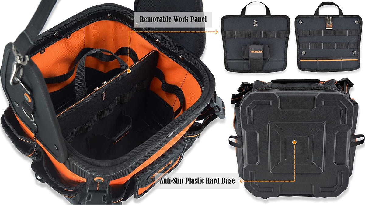 Hard-Based Open-Top Tool Bag A103