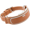 Smart Dog Collar with GPS Tracker & Activity Monitor Leather Small M401