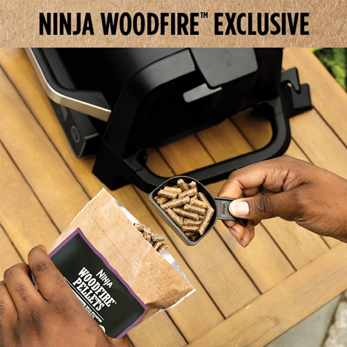 Restored 7-in-1 Outdoor Grill & Smoker and Air Fryer T7891