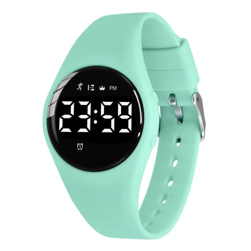 Kids Digital Watch with Alarm Clock, Pedometer, Stopwatch, Waterproof F80430
