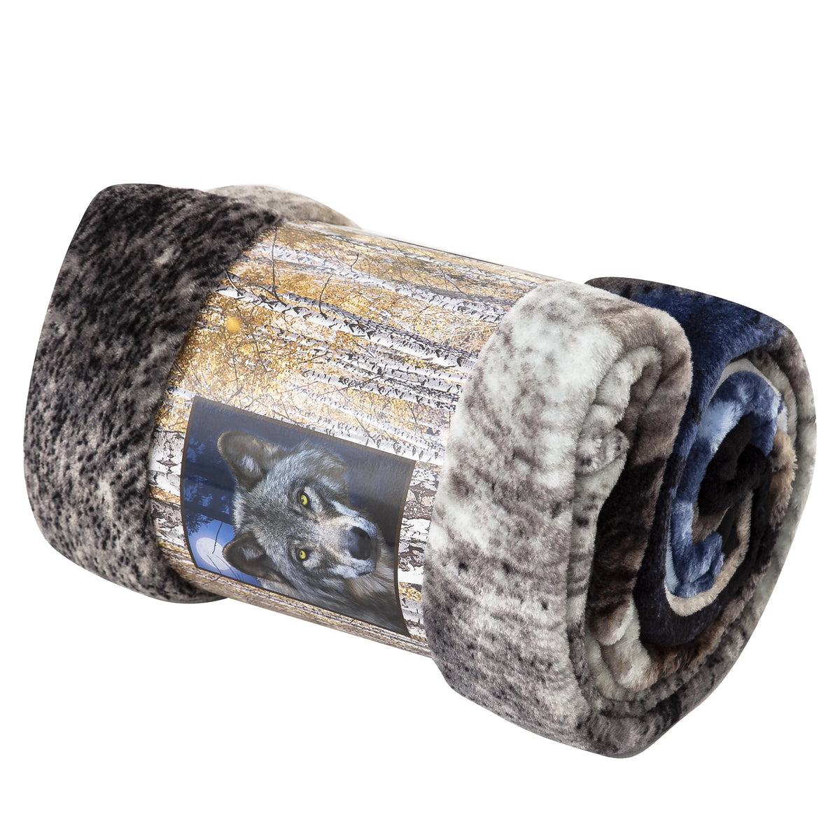 Oversized Raschel Throw Blanket, 60 x 80 inches Z609621