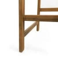 Acacia Wood Backed Barstools, Set of 4 F670795