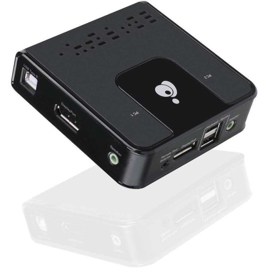 4K DisplayPort KVM Switch with Audio Cables Included, 2 KVM Ports P40742