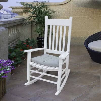 White Rocking Chair M2671