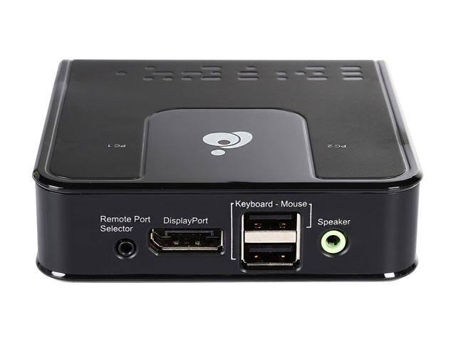 4K DisplayPort KVM Switch with Audio Cables Included, 2 KVM Ports P40742