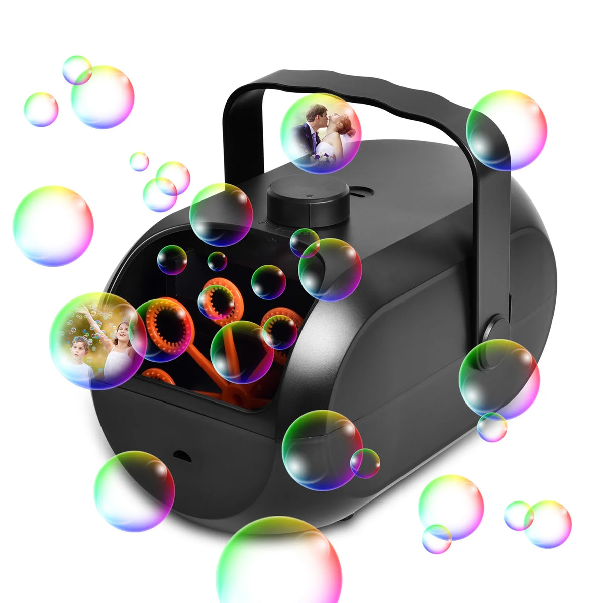 Portable Rechargeable Bubble Machine U374478