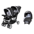 Sit N Stand Double Stroller Travel System with Infant Car Seat S180032
