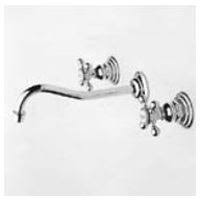 Matte White Wall Mount Lavatory Faucet G7025